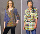 Pullover Blouse Top Size 6 8 10 12 14 Mccalls 7251 Uncut Pattern