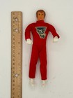 Vintage 1972 Original Ideal Evel Knievel 7  Action Figure Red Cycle Suit