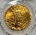 1909-s Saint Gaudens  20 Gold Double Eagle Pcgs Ms64 Cac  Choice Uncirculated Bu