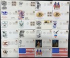 Lot Of 252 American Series  1597-1611 Mixed Cachet First Day Covers Some High Va