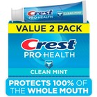 Crest Pro-health Clean Mint Toothpaste  4 3oz  Twin Pack