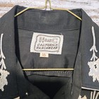  rare  Vintage 1950 s  h Bar C  Embroidered Western Shirt   16 