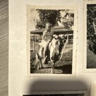 Vintage Original Black   White Cute Girls Photo Lot Of 10 1930s 1940s 
