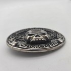 Immunity Skull Harley Davidson Motorcycles Belt Buckle Biker Gang Rider Flames