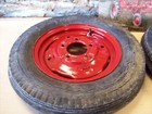 Farmall Cub International Front Rims With Used 4-12 Tires