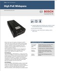 Bosch Npd-6001a  f01u275994  High Poe Midspan 60w 802 3at Poe  - Brand New
