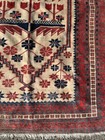 Old Vintage Hand Knotted Wool Oriental Area Rug Carpet Middle Eastern 41 G2u