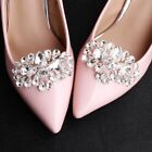 2x Crystal Rhinestone Shoes Clips Shoes Flower Charms Buckle Bridal Shoes Modern