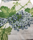 Lauren Ralph Lauren  Kitchen Towels  2  Hydrangea Green Blue 100  Cotton Nwt