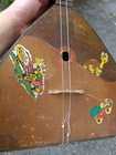 Vintage Ussr Balalaika 3 String Russian Folk Instrument Soviet Wooden
