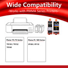 Pgi-35 Cli-36 High Yield Ink Cartridges   9-pack  6 Black 3 Tri-color