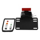 Fender License Plate Plate W  Led Light Fit For Harley Touring Road Street Glide