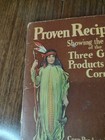 1920 s Proven Recipes Showing Uses Of The Three Great Products-corn Products Co 