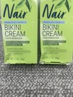 Nair Bikini Cream With Green Tea Sensitive Formula Lot Of 2
