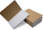 12 Pcs 5 5 Inch X 3 5 Inch Brown Cover Pocket Notebook 32 Sheets  64 Pages  B   
