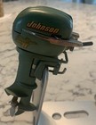 Antique Johnson Sea Horse 25 Hp Toy Outboard Motor Original Condition Working