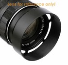 Metal 43mm Vented Hood Shade For Leica Zeiss Voigtlander Lens  front Lense Cap