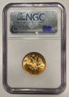 Russia Gold 10 Roubles 1911 Eb Ngc Ms-62