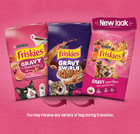 Purina Friskies Gravy Swirlers With Flavors Of Chicken  Salmon And Gravy Dry Cat