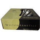 Wilton Armetale Eddy Pewter Bowl Fluted Scalloped Edge  7     New