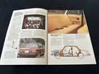 1974 1975 Bmw 2002 Us Catalog Foldout English Sales Brochure