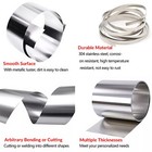 304 Stainless Steel Thin Plate Band Foil Sheet 0 05mm - 0 5mm Metal Strip Roll