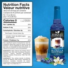 Syruvia Sugar Free Blunilla Syrup Vanilla Blueberry 25 4 Fl Oz  For Drinks