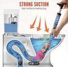 Heavy Duty High Pressure Toilet Unblock Plunger Clog Drain Buster Vacuum Pump Us