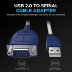 Usb 2 0 To Serial  9 Pin  Db 9 Rs 232 Converter Cable  Prolific Chipset  Hexn   