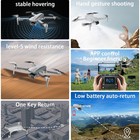 4k Drones Gps 5g Camera Quadcopter Fpv Intelligent Flight Modes Brushless Motor