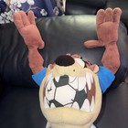Warner Bros  Looney Tunes Character Taz 11  Plush Soft Stuffed Toy