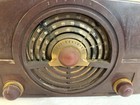 Vtg 1948 Zenith Bakelite Tube Radio Model 7h820 Am-fm Radio - Powers On