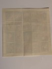 Vintage Disney Stamps Fujairah 20 Stamp Sheet Mickey Mouse Donald Duck
