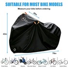 Waterproof Bike Cover Outdoor Storage For Mountain Road E-bike Dust Uv Protector