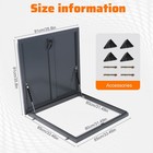 Roof Hatch  Roof Security Door  Roof Access Hatch Black Metal