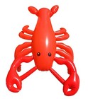  Large 20  Red Blow-up Inflatable Lobster Pool Toy Luau Nautical Clam Bake Beach