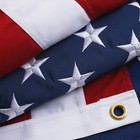 100  Cotton American Flag 3x5 Ft Heavy Duty Outdoor  Fade Resistant  Embroidered