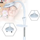 16x Diopter Led Lens Facial Magnifying Floor Stand Lamp Light Magnifier Us Sale 