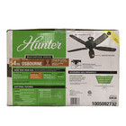 Hunter Osbourne Ceiling Fan 50636 54-inch Five Blade Led Light Fan  Noble Bronze