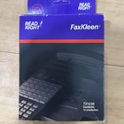 Read Right Faxkleen Vintage New Fax Machine Cleaner 