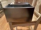Hoosier Style Metal Cabinet Bread Box Drawer Insert Sliding Lid 17 x12 x7 5 
