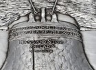 Vintage Wendell August Forge Hammered Aluminum Liberty Bell Round Plate Decor