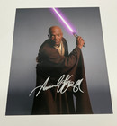 Samuel L Jackson Star Wars Mace Windu Hand Signed Autograph 8x10 Photo With Coa