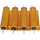 5w 10w -500w Watt High Power Aluminum Shell Wirewound Metal Resistor 0 1   - 10k  