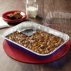 Kitchens Aluminum Pans With Lids  Blue  13x9 Inch  2 Count