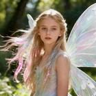 600 Strand Silk Hair Tinsel 1 Pack Snowflake White Extensions Holographic Party