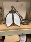 Vintage Slag Mid Century Modern Tulip Light Fixture