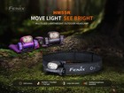 Fenix Hm55r 1200 Lumen Lightweight Rechargeable Running Headlamp  nebula 