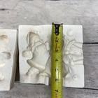 Vintage Santa And Mrs Claus Dancing Ceramic Slip Casting Mold Christmas