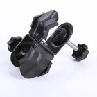 Heavy Duty Metal Dual Double C Clip Clamp For Photo Studio Boom Arm Light Stand